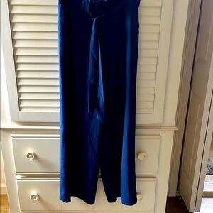Stylish Blue Wide-Leg Pants